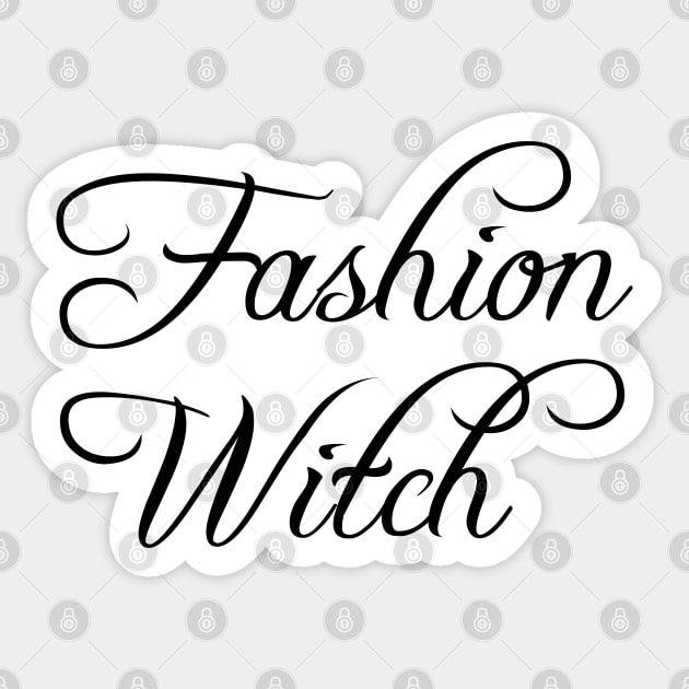 Fashion witch Sticker by My Bright Ink